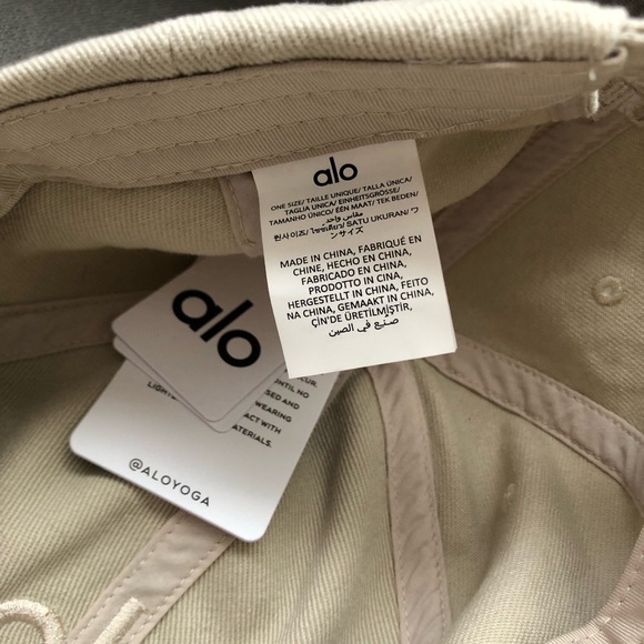 Alo Yoga Washed Off-Duty Cap Sand Dollar main image 5
